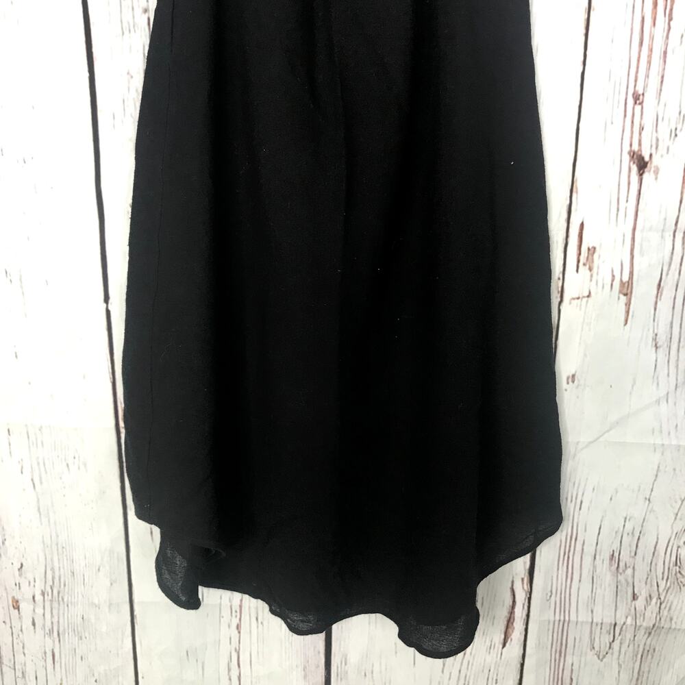 Hackwith Design House Swing Tie Black Cotton Skirt - image 7
